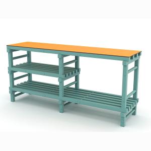 Купить Стол для бассейна, жесткий ПВХ, 1988х554х920 мм в Усть-Илимске 