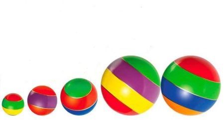 Купить Мячи резиновые (комплект из 5 мячей различного диаметра) в Усть-Илимске 